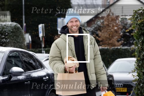 Laren 10 januari 2026
Thomas v d Vlugt doet boodschappen in het centrum van Laren .