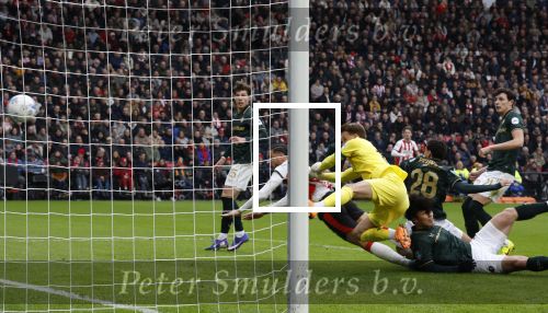 Eindhoven, 1 Februari 2026
Kompetitiewedstrijd PSV-Feyenoord, eindstand 3-0
Timon Wellenreuther en Armando Obispo scoort 1-0