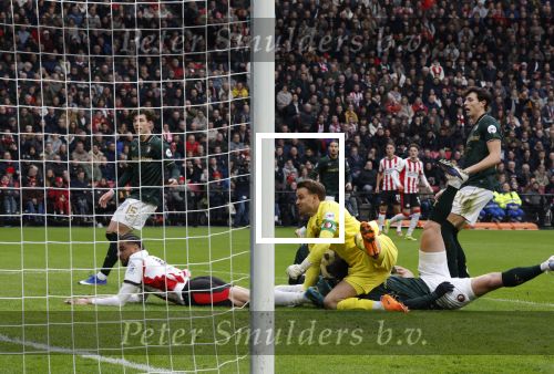 Eindhoven, 1 Februari 2026
Kompetitiewedstrijd PSV-Feyenoord, eindstand 3-0
Timon Wellenreuther en Armando Obispo scoort 1-0