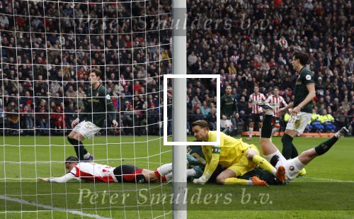 Eindhoven, 1 Februari 2026
Kompetitiewedstrijd PSV-Feyenoord, eindstand 3-0
Timon Wellenreuther en Armando Obispo scoort 1-0