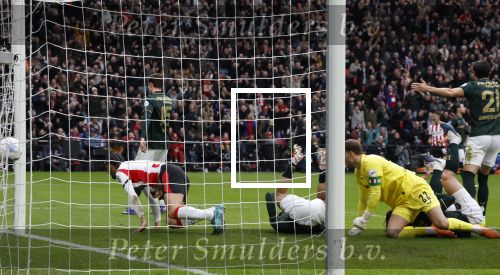 Eindhoven, 1 Februari 2026
Kompetitiewedstrijd PSV-Feyenoord, eindstand 3-0
Timon Wellenreuther en Armando Obispo scoort 1-0