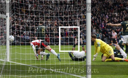 Eindhoven, 1 Februari 2026
Kompetitiewedstrijd PSV-Feyenoord, eindstand 3-0
Timon Wellenreuther en Armando Obispo scoort 1-0