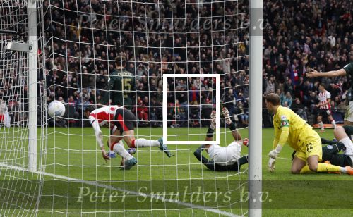 Eindhoven, 1 Februari 2026
Kompetitiewedstrijd PSV-Feyenoord, eindstand 3-0
Timon Wellenreuther en Armando Obispo scoort 1-0