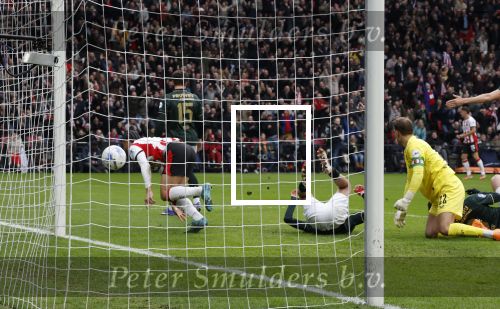 Eindhoven, 1 Februari 2026
Kompetitiewedstrijd PSV-Feyenoord, eindstand 3-0
Timon Wellenreuther en Armando Obispo scoort 1-0