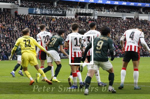Eindhoven, 1 Februari 2026
Kompetitiewedstrijd PSV-Feyenoord, eindstand 3-0
Esmir Bajraktarevit Guus Til Ismel Saibari Armando Obispo Timon Wellenreuther Ayase Ueda