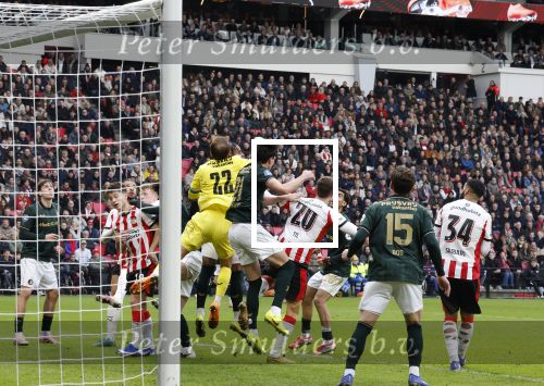 Eindhoven, 1 Februari 2026
Kompetitiewedstrijd PSV-Feyenoord, eindstand 3-0
Esmir Bajraktarevit Guus Til Ismel Saibari Armando Obispo Timon Wellenreuther Ayase Ueda