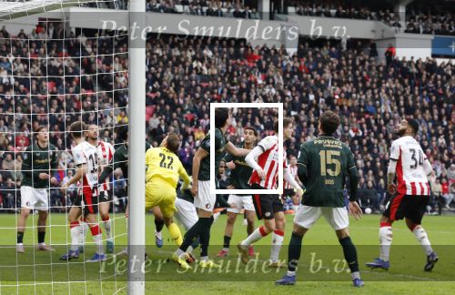 Eindhoven, 1 Februari 2026
Kompetitiewedstrijd PSV-Feyenoord, eindstand 3-0
Esmir Bajraktarevit Guus Til Ismel Saibari Armando Obispo Timon Wellenreuther Ayase Ueda