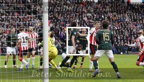 Eindhoven, 1 Februari 2026
Kompetitiewedstrijd PSV-Feyenoord, eindstand 3-0
Esmir Bajraktarevit Guus Til Ismel Saibari Armando Obispo Timon Wellenreuther Ayase Ueda
