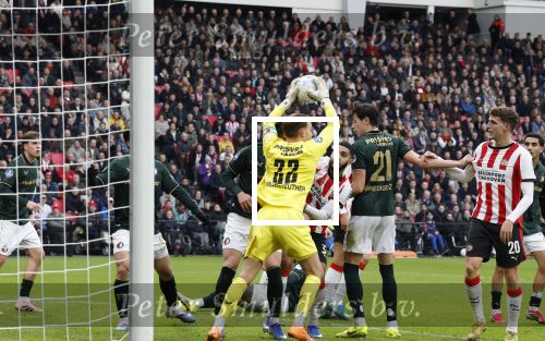 Eindhoven, 1 Februari 2026
Kompetitiewedstrijd PSV-Feyenoord, eindstand 3-0
Timon Wellenreuther en Ismael Saibari Anel Ahmedhodzic Jordan Bos