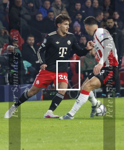 Eindhoven, 28 Januari 2026
Laatste wedstrijd in voorronde Champions League
PSV-Bayern Munchen, eindstand 1-2
Tom Bischof