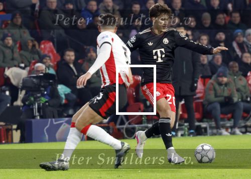 Eindhoven, 28 Januari 2026
Laatste wedstrijd in voorronde Champions League
PSV-Bayern Munchen, eindstand 1-2
Tom Bischof