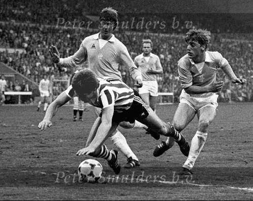 Harry Lubse in duel met Piet Wijnberg
1979