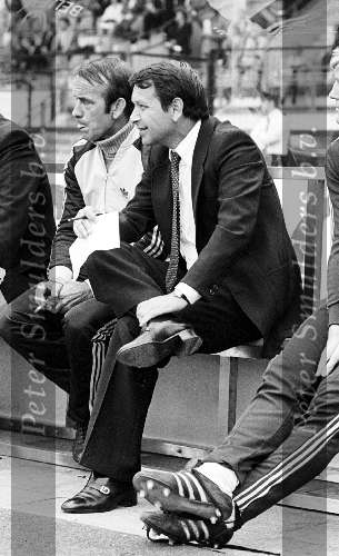 Coach IVIC oud trainer van AJAX en hier in 1979 trainer van SC Anderlecht
