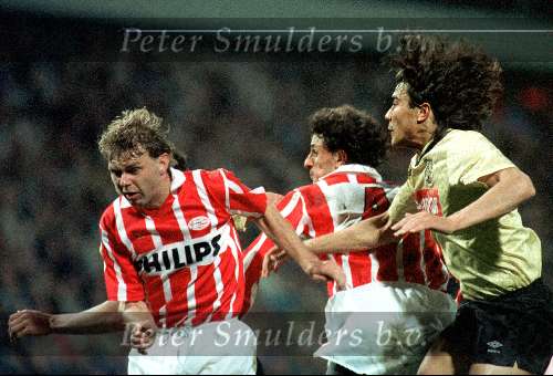 PSV-Roda JC
23-03-1991
Stan Valckx en Popescu spelend voor PSV
Bert Verhagen