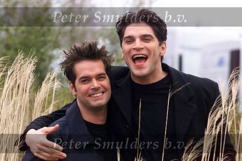 Brussel, 2 maart 1999
Volumia met links Axel Lindelauf en Xander de Buisonje