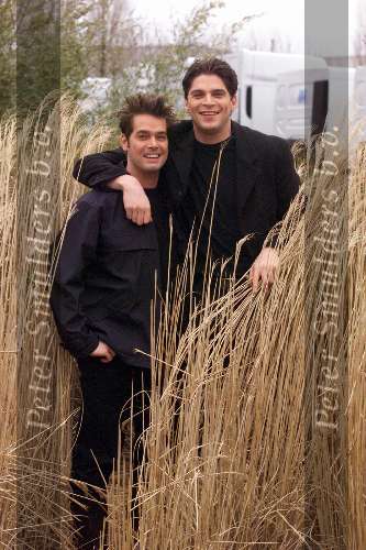 Brussel, 2 maart 1999 Volumia met links op de foto Axel Lindelauf en rechts Xander de Buisonje