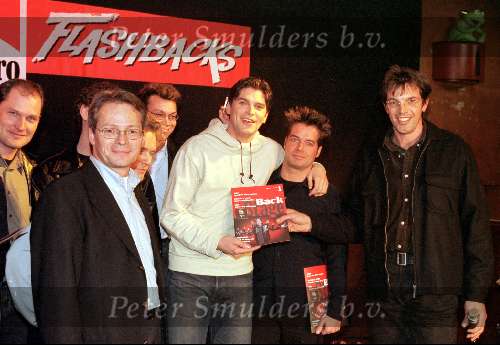 8 februari 1999
Volumia met dubbel platina CD
Jan douwe Kroeske