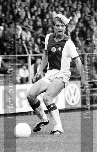 Wim Kieft spelend voor AJAX 1979