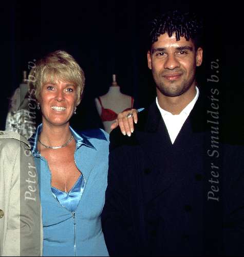 Frank rijkaard en Monique Rijkaard
