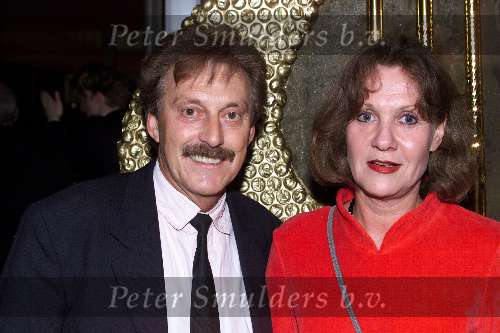 Amsterdam 21 februari 2000
Uitreiking van de Gouden Harpen in de Rai te Amsterdam.
Jaap de Groot met vrouw