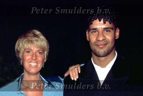 Frank Rijkaard en Monique Rijkaard