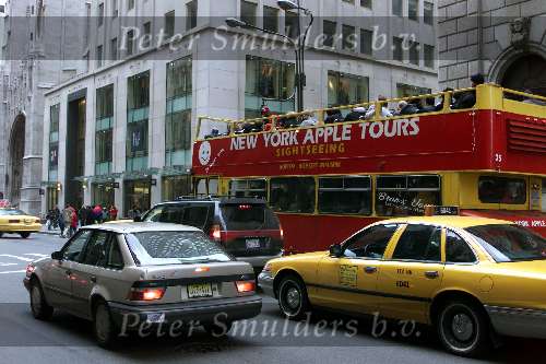 New York 20 februari 2000
New York Apple Tour-bus
Dubbeldekker Cabrio