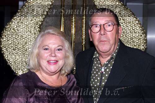 Amsterdam 21 februari 2000
Uitreiking van de Gouden Harpen in de Rai te Amsterdam.
Tineke de Nooy met man