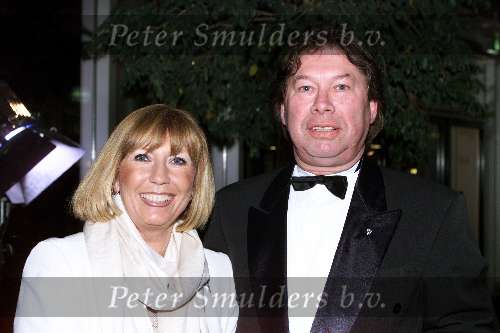 Amsterdam 21 februari 2000
Uitreiking van de Gouden Harpen in de Rai te Amsterdam.
Willeke Alberti met vriend