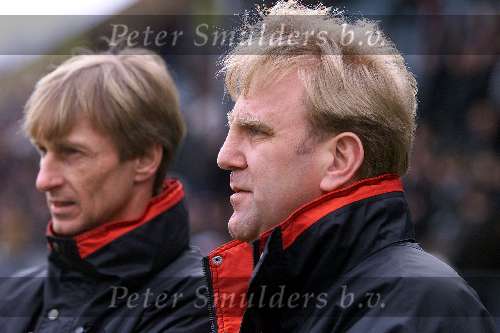 Den Bosch, 18 februari 2001
Topper in de eerste divisie tussen de nummers een en twee
FC Den Bosch-Excelsior, eindstand 4-0
Adri Koster en Andre Hoekstra