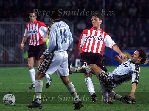 Eindhoven, 15 februari 2001
UEFA Cup  PSV-Parma, eindstand 2-1
Arnold Bruggink