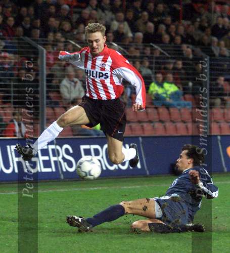 Eindhoven, 10 februari 2001
Kompetitie seizoen 2000/2001
PSV-AZ , eindstand 3-0  
Dennis Rommedahl  mooie aktie
