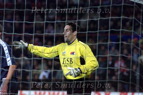 Eindhoven, 10 februari 2001
Kompetitie seizoen 2000/2001
PSV-AZ , eindstand 3-0 door 2 doelpunten Kezman en een penalty van Arnold Bruggink
Henk Timmer