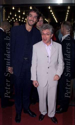 Den Haag, 24 februari 2001
Premiere film COSTA
Jacques D\\\'Ancona met vriend