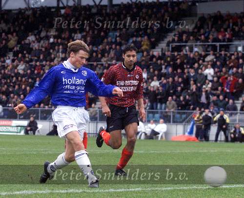 Den Bosch, 18 februari 2001
Topper in de eerste divisie tussen de nummers een en twee
FC Den Bosch-Excelsior, eindstand 4-0
Jan Michels brengt FC Den bosch op 3-0