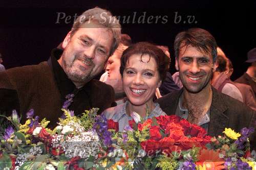 Den Bosch 4 februari 2001
Premiere van the  Hired man
Ernst Daniel Smit en Janke Dekker