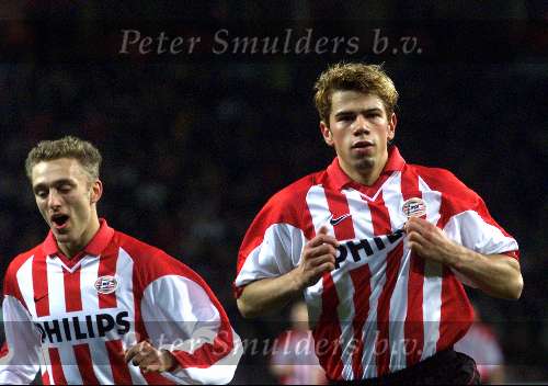 Eindhoven, 10 februari 2001
Kompetitie seizoen 2000/2001
PSV-AZ , eindstand 3-0 door 2 doelpunten Kezman en een penalty van Arnold Bruggink
KEZMAN