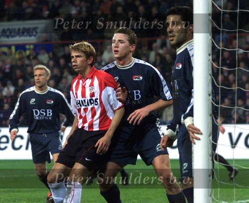 Eindhoven, 10 februari 2001
Kompetitie seizoen 2000/2001
PSV-AZ , eindstand 3-0 door 2 doelpunten Kezman en een penalty van Arnold Bruggink
KEZMAN