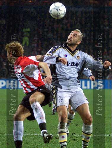 Eindhoven, 15 februari 2001
UEFA Cup  PSV-Parma, eindstand 2-1
Stefano Torrisi
Kezman