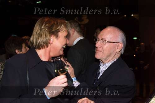 Amsterdam, 27 februari 2001
Uitreiking Edisons en Gouden Harpen
Eddy Christiani met Margot Collee