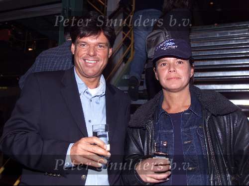 Amsterdam, 23 februari 2001
Presentatie nieuwe zender ME ( Veronica)
Menno Buch met nieuwe vriendin