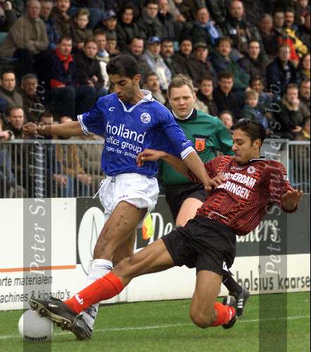 Den Bosch, 18 februari 2001
Topper in de eerste divisie tussen de nummers een en twee
FC Den Bosch-Excelsior, eindstand 4-0
Mourad Mghizrat