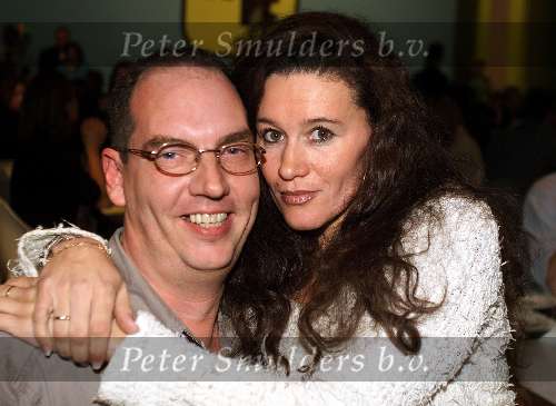 Amsterdam, 23 februari 2001
Presentatie nieuwe zender ME ( Veronica)
Peter Teekamp met vrouw