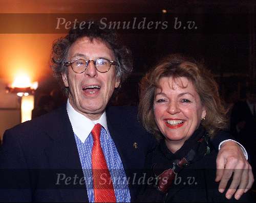 Amsterdam, 27 februari 2001
Uitreiking Edisons en Gouden Harpen
Ruud Bos met vriendin
