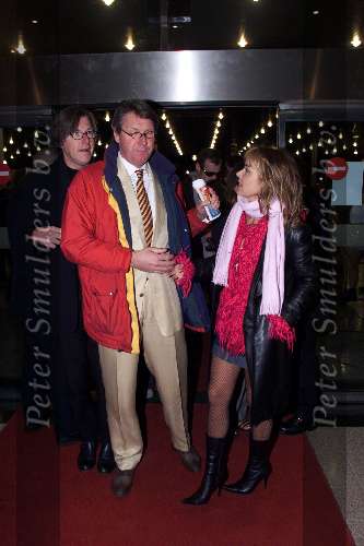 Den Haag, 24 februari 2001
Premiere film COSTA
Bert v d Veer met vriendin en Ursul de Geer