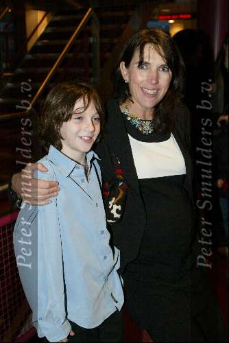 Scheveningen 20 januari 2002
Premiere THom & Thomas
Esmee Lammers 8 en een  halve maand zwanger en aaron Johnson