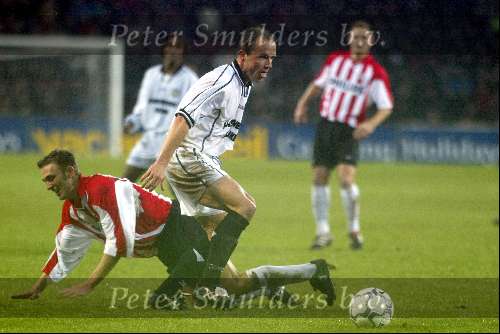 Eindhoven 26 januari 2002
PSV-NAC 3-1
Alfred Schreuder en Dennis Rommedahl