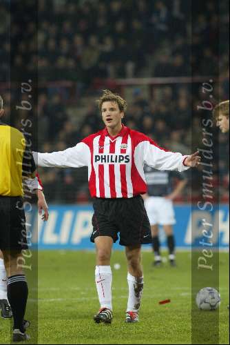 Eindhoven 30 januari 2002
PSV-Feyenoord voor de KNVB Beker
Arnold Bruggink