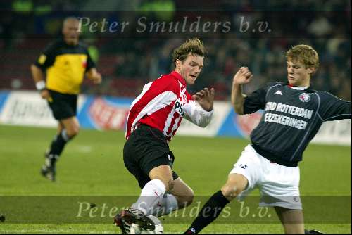Eindhoven 30 januari 2002
PSV-Feyenoord voor de KNVB Beker
Arnold Bruggink
