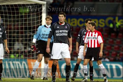 Eindhoven 30 januari 2002
PSV-Feyenoord voor de KNVB Beker
Brett Emerton
