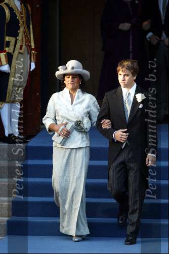 Amsterdam 2 februari 2002
Trouwen Prins Willem Alexander met Maxima
Jonge broer Maxima